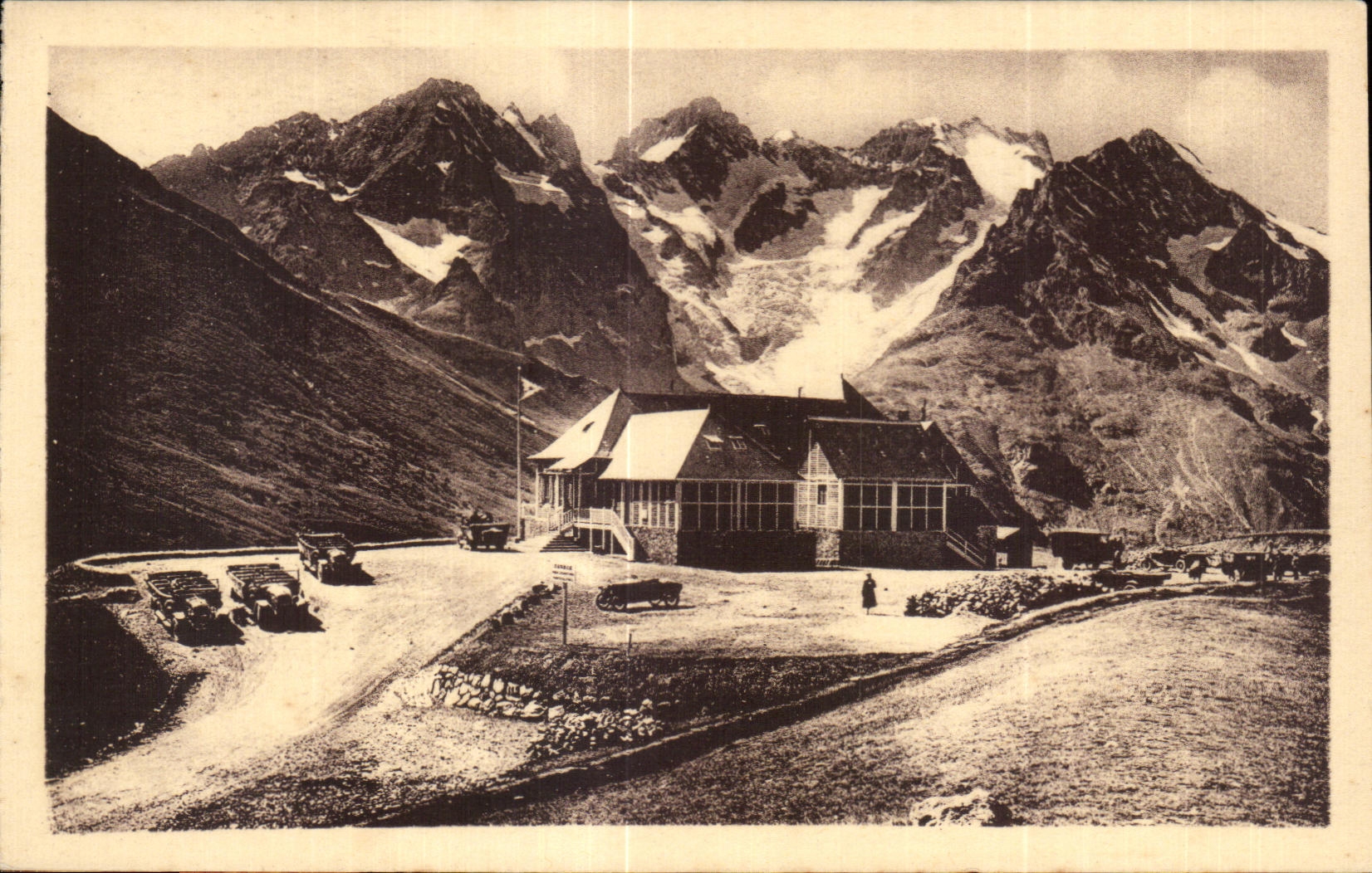 CPA Lautaret Le Country cottage PLM and Meije