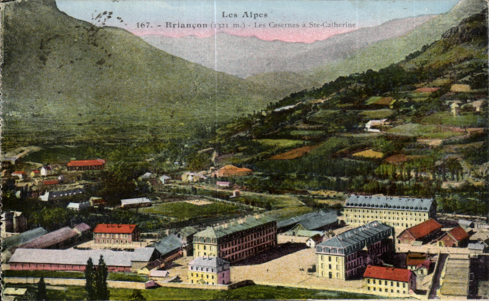 CPA la iglesia de Briancon de las montanas de Vauban Militaria
