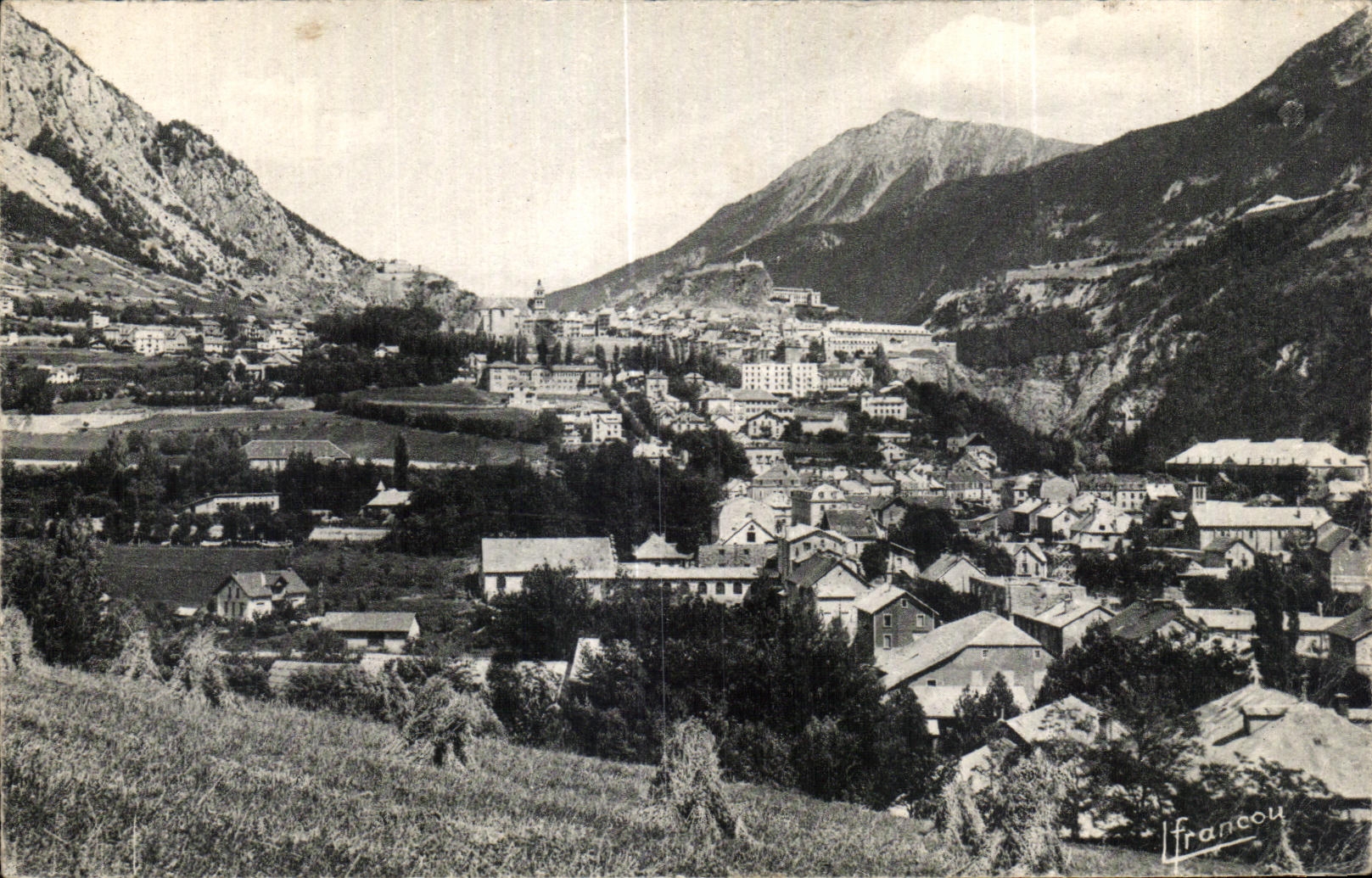 CPA las altas montanas de Francou Briacon