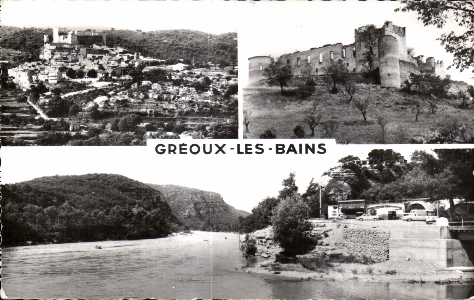 CPA Souvenir de Greoux Les Bains 