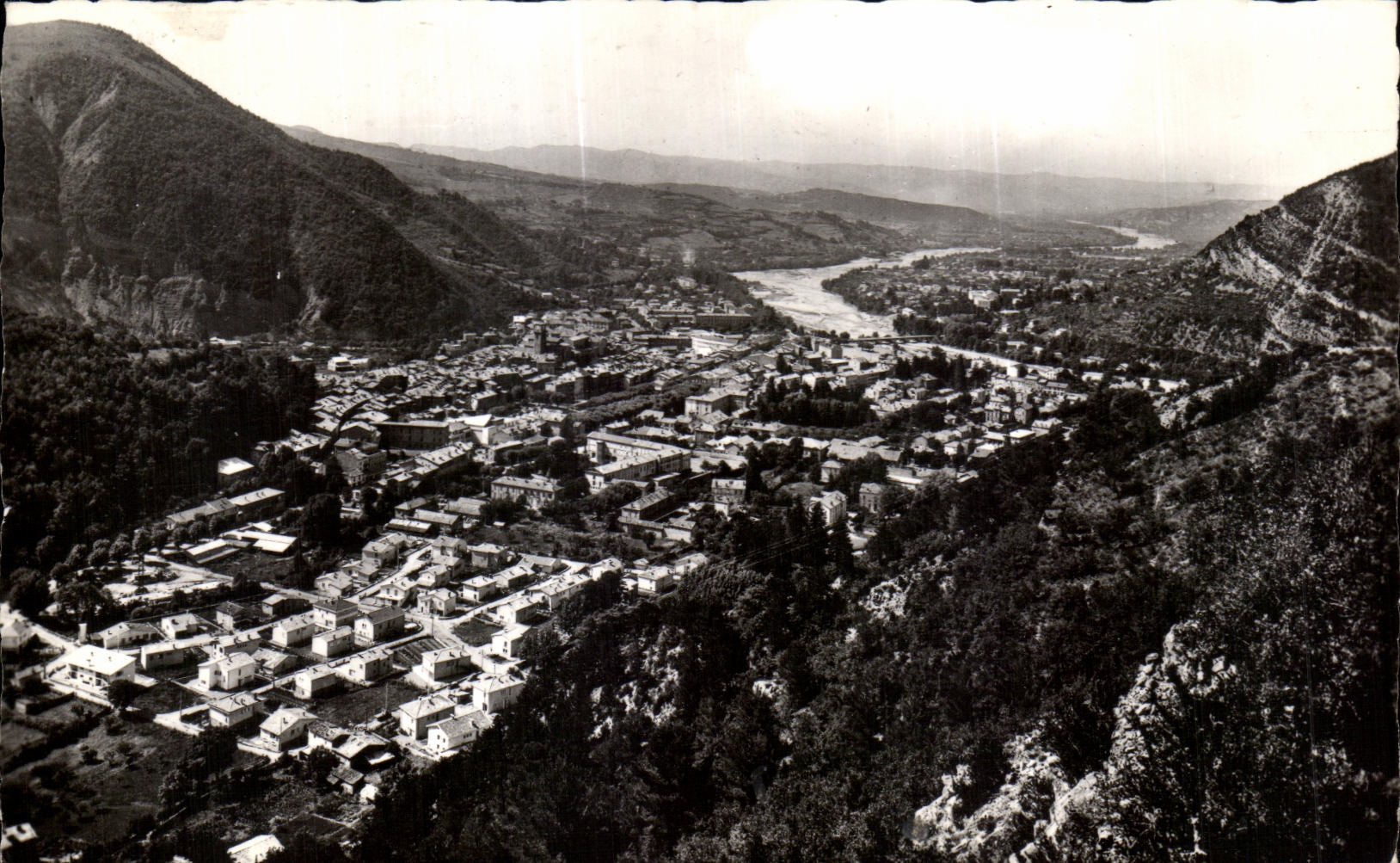 CPA Worthy les Bains View and Valley of Bleone