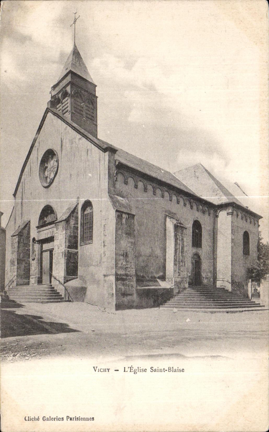 CPA Vichy Church Saint Blaise