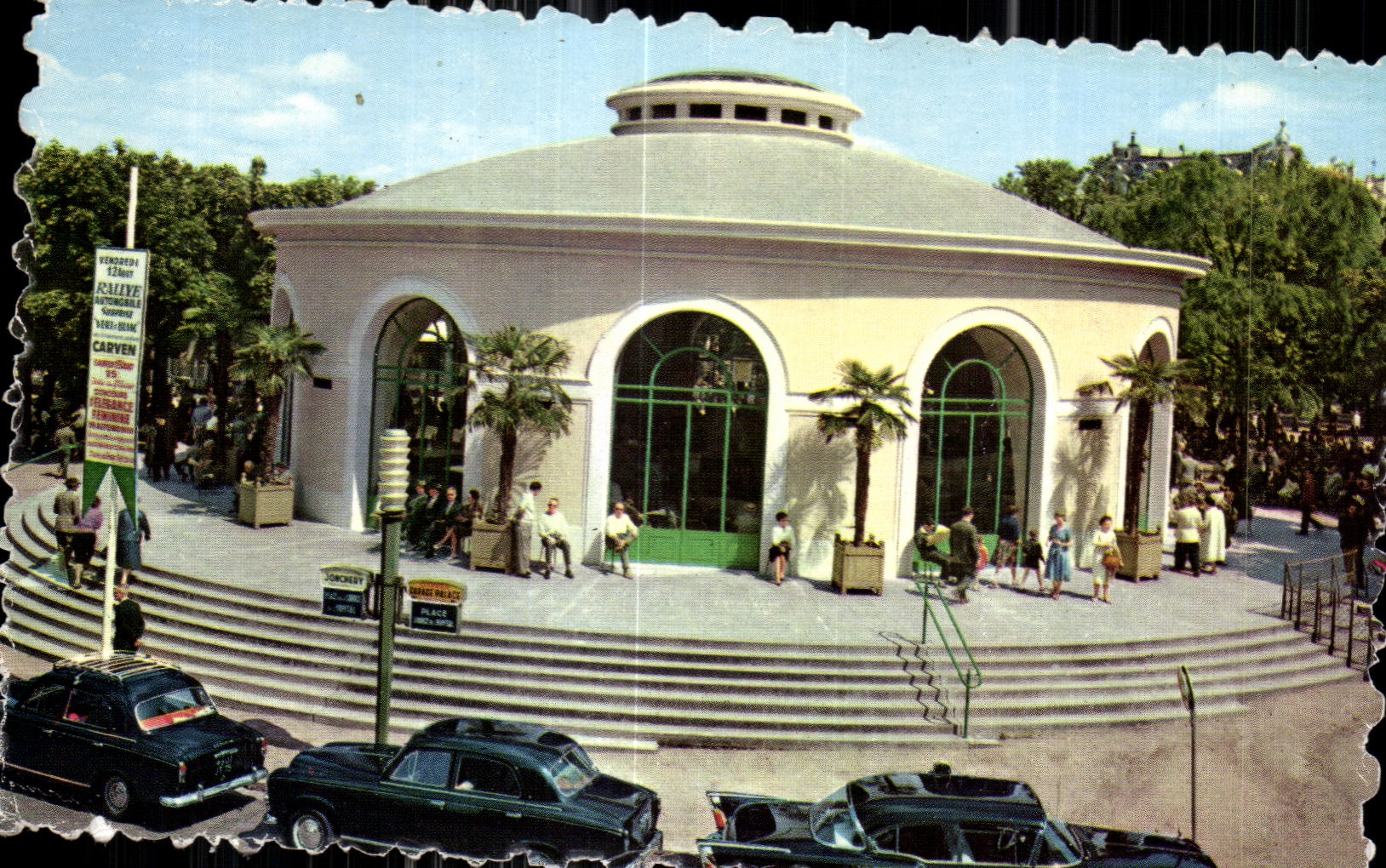 CPA Vichy Source de l Hopital