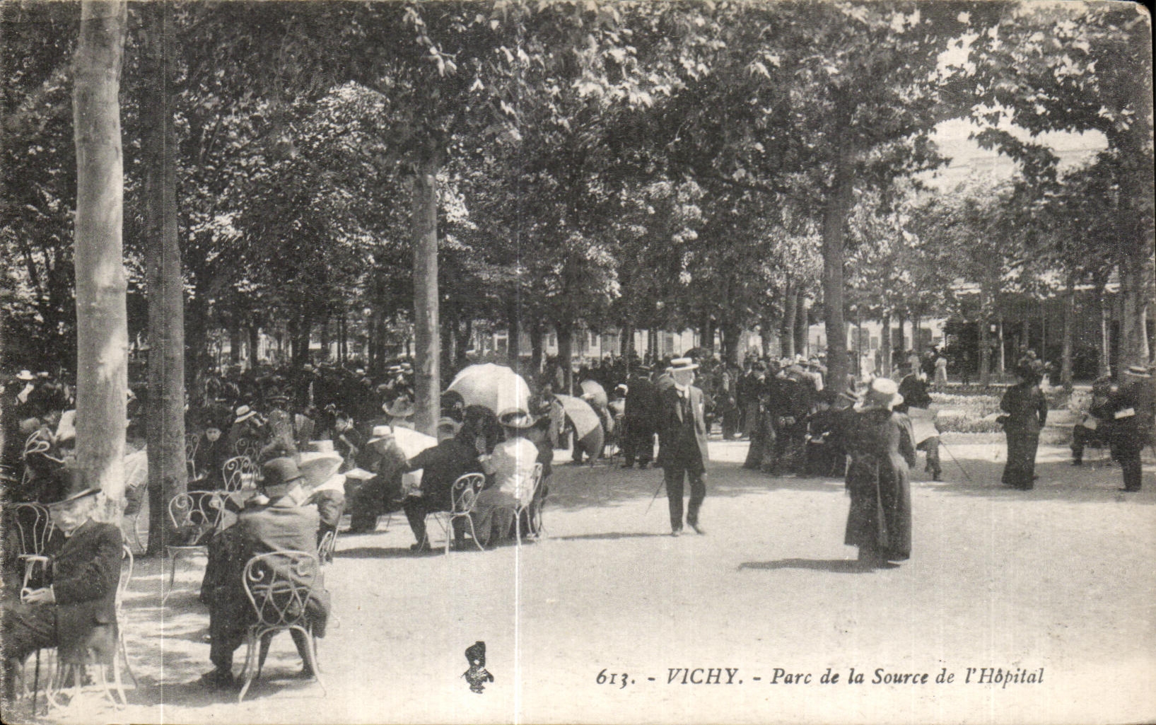 CPA Vichy Park of the Source of Hospital