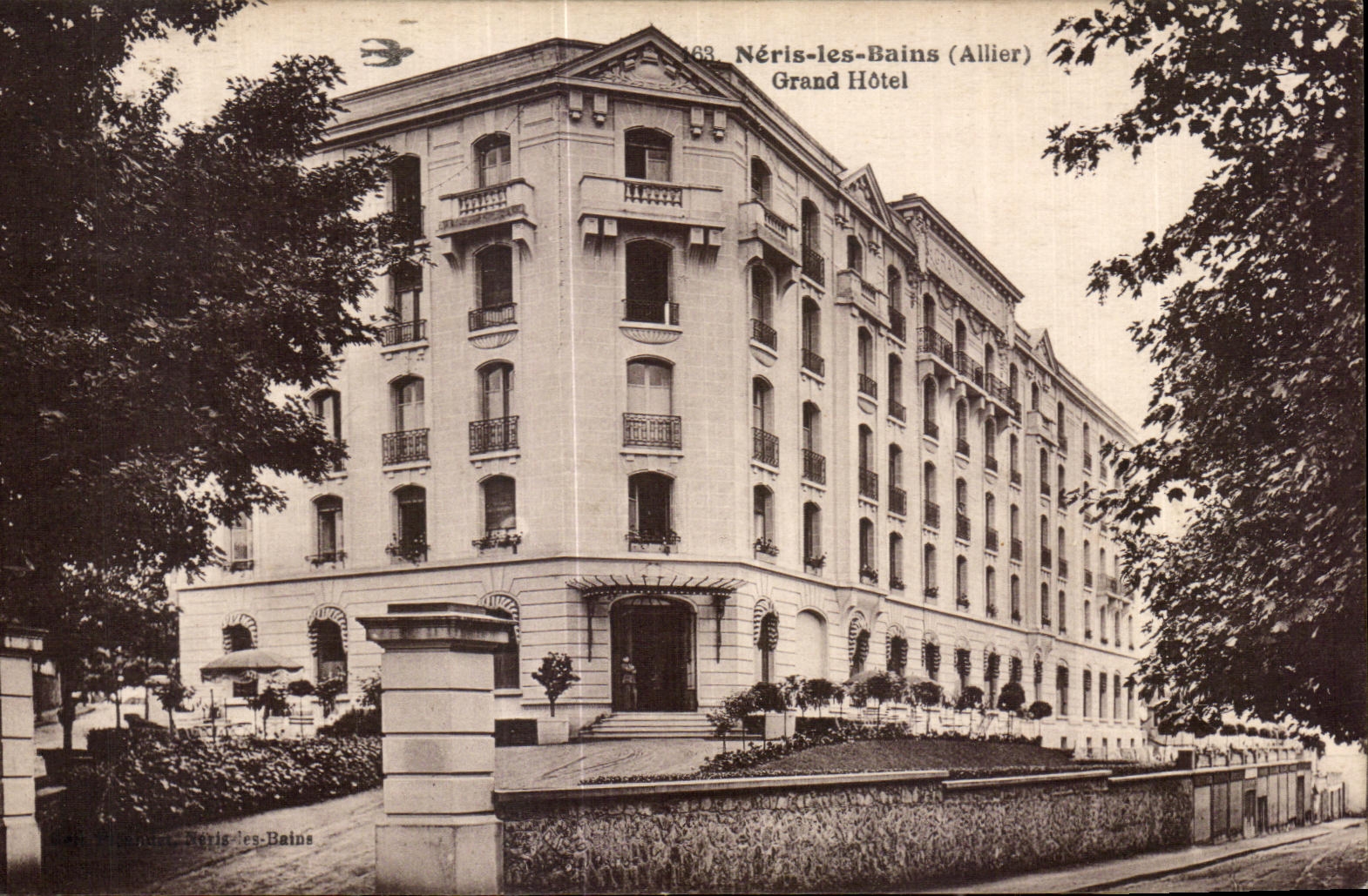 CPA Neris les Bains Allier Grand Hotel