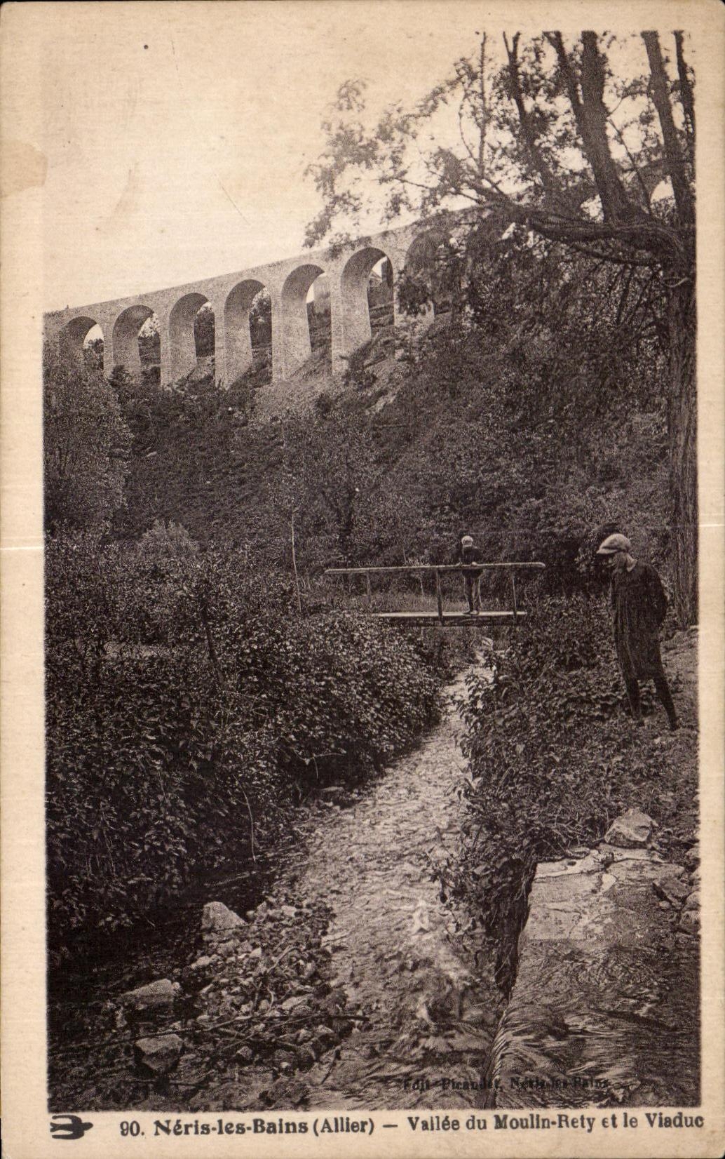 CPA Neris les Bains Allier Vallee du Moulin