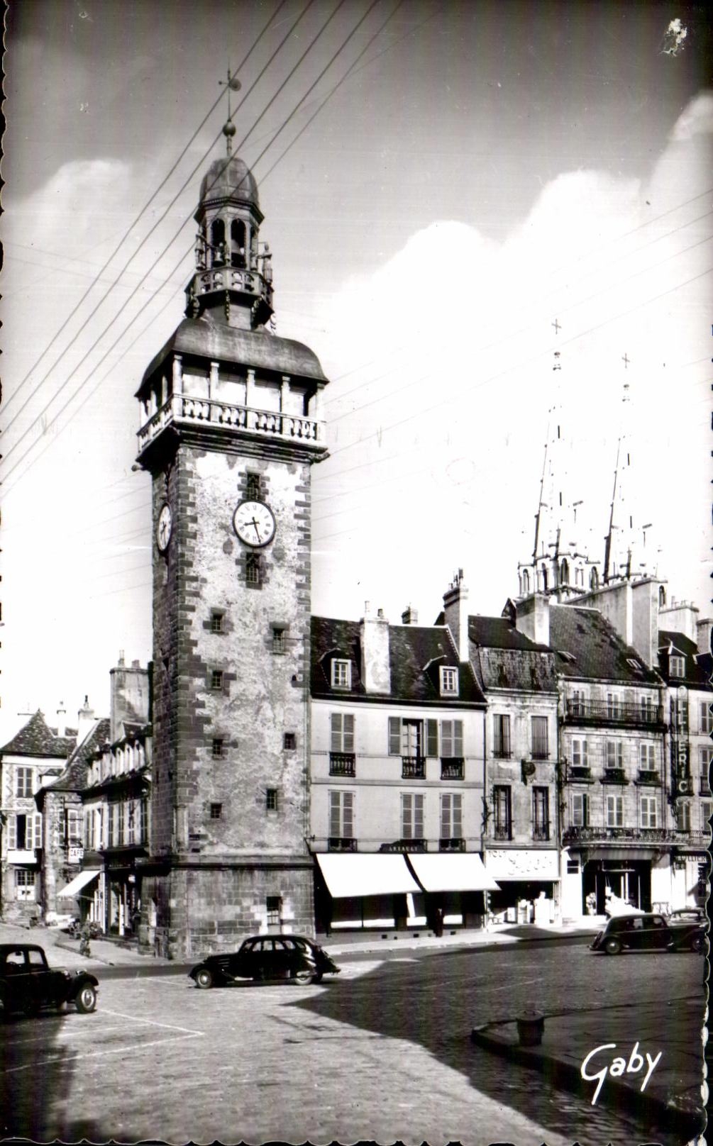 CPA Moulins Allier the Jacquemart Tower