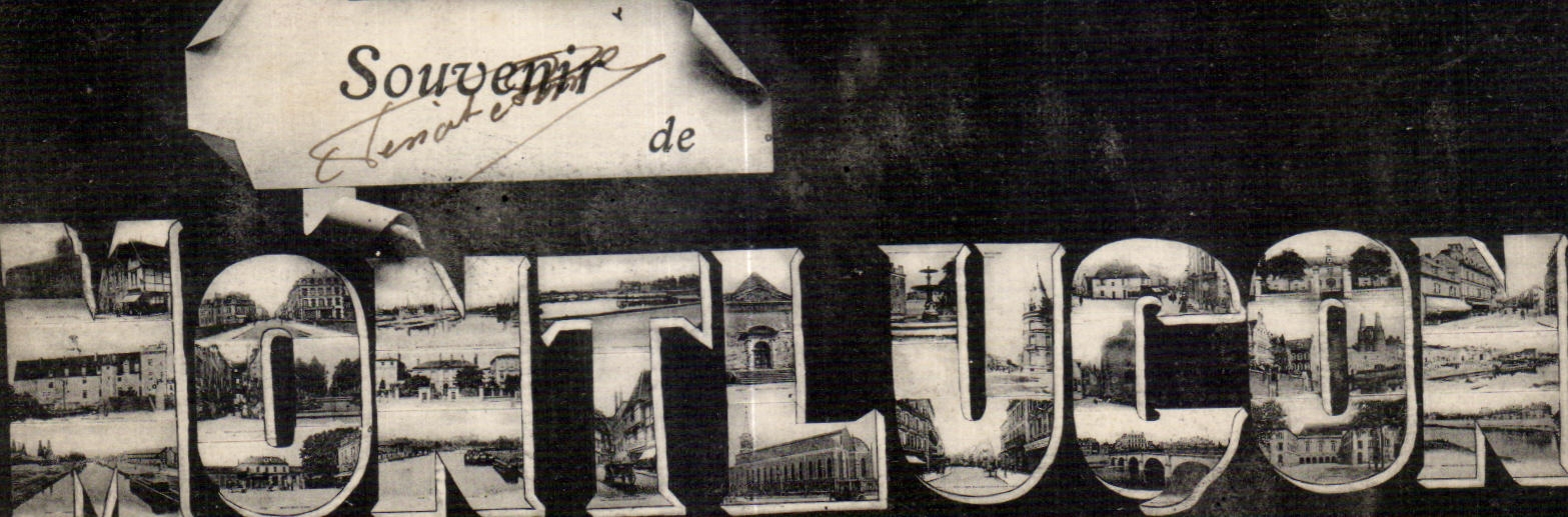 CPA Sovenir of Montlucon