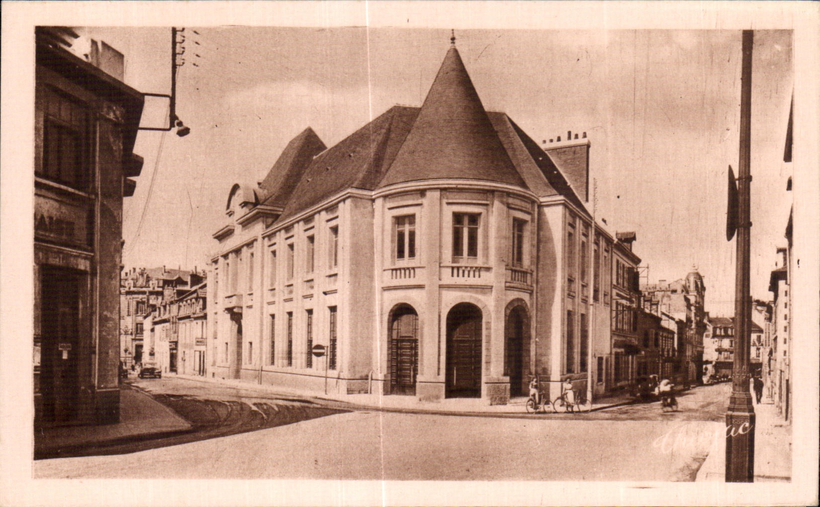 CPA Montlucon Allier the New Chamber of Commerce