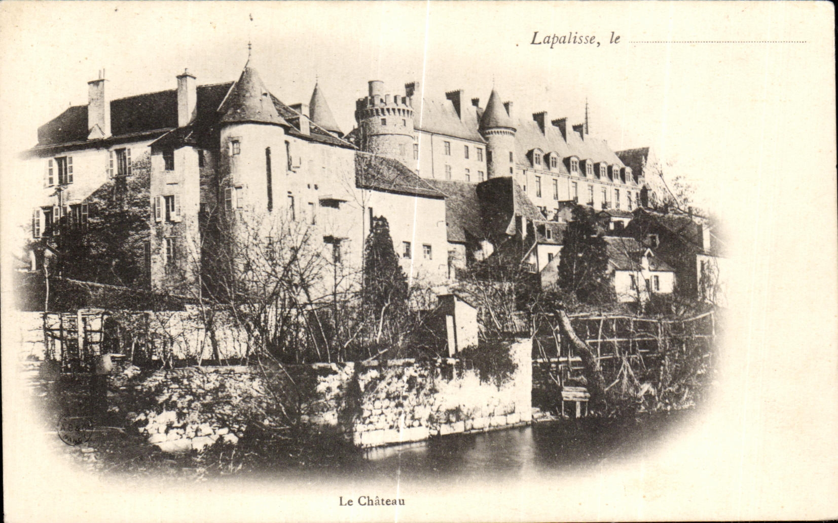 CPA Lapalisse Le Castle