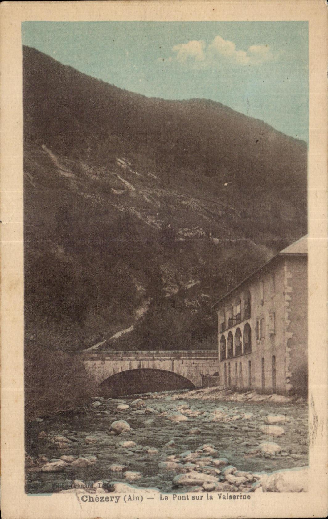 CPA Chezery Ain the Bridge on Valserine