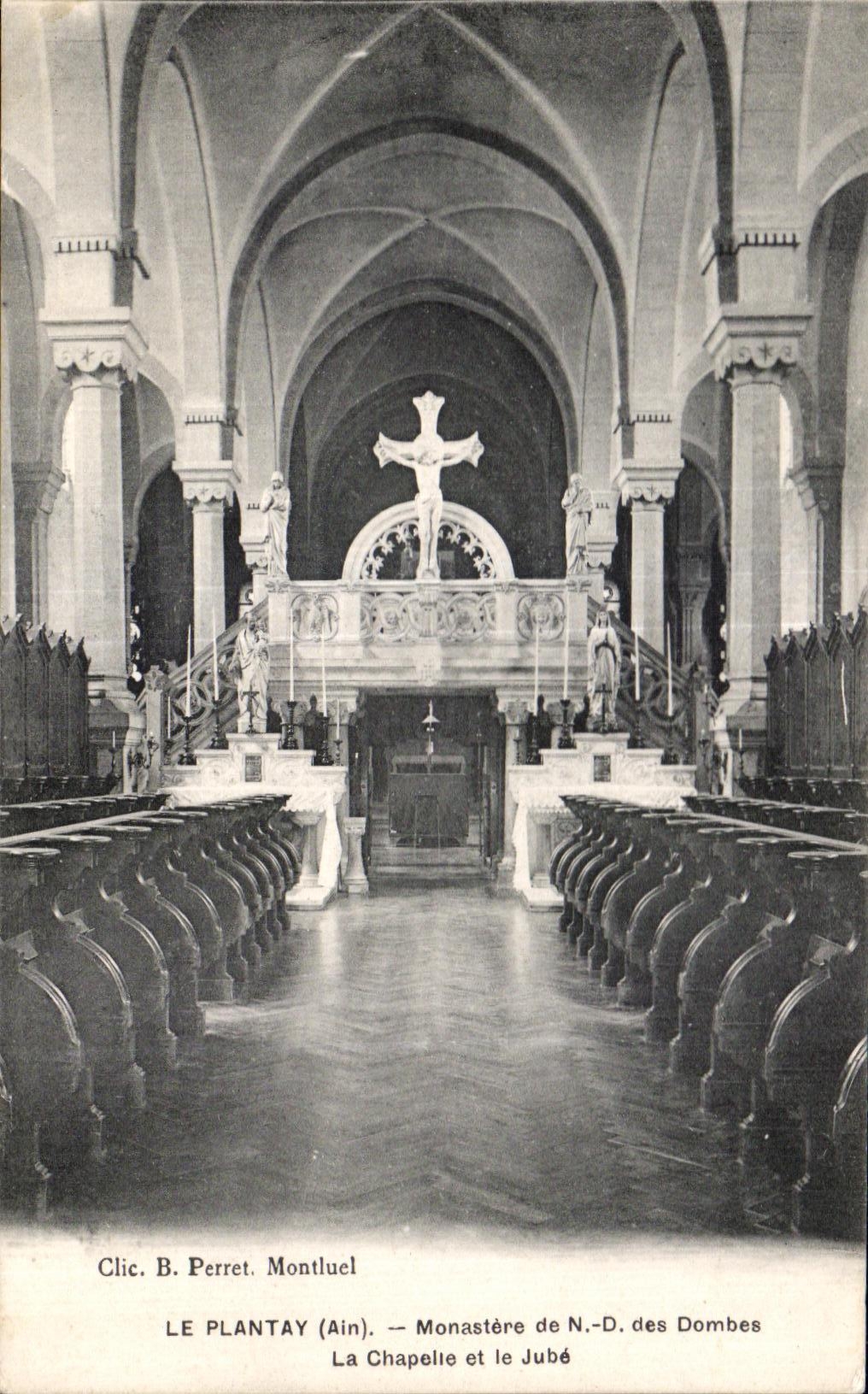 CPA Plantay Ain Monastery of NR of Dombes