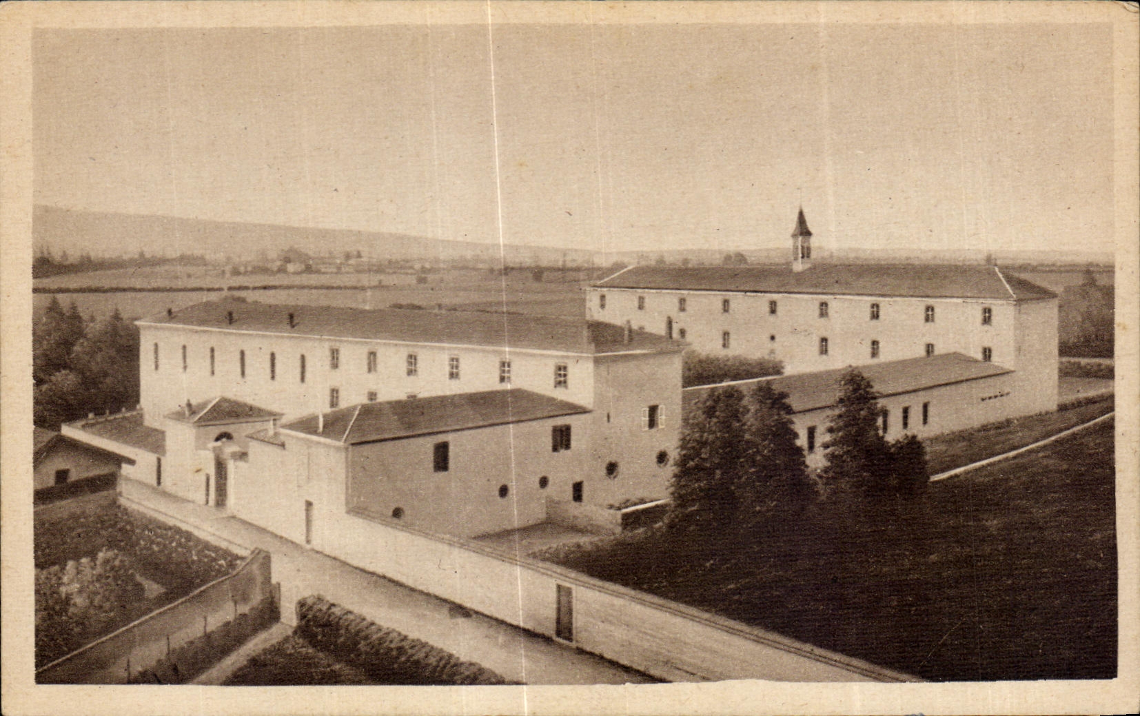 CPA Saint Didier on Chalaronne Ain Boarding school Saint Joseph