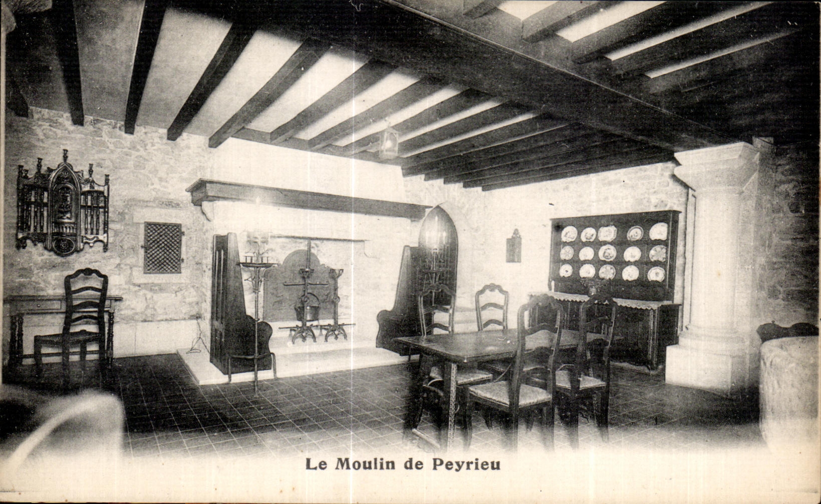 CPA the Mill of Peyrieu