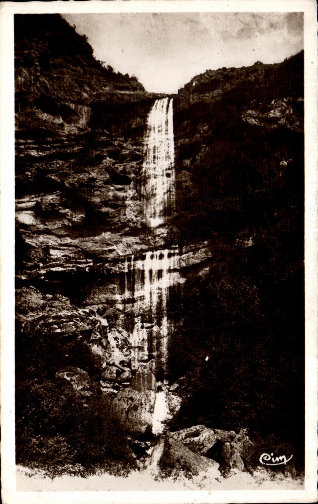 CPA Surroundings of Tenay Ain Carcade de Charabotte