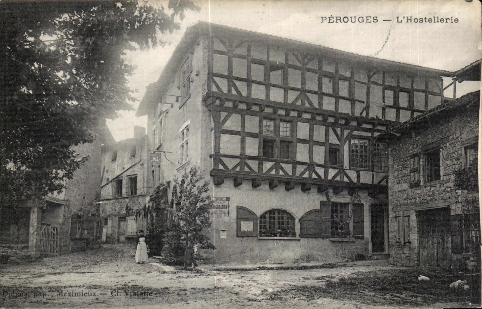 CPA Perouges l Hostellerie