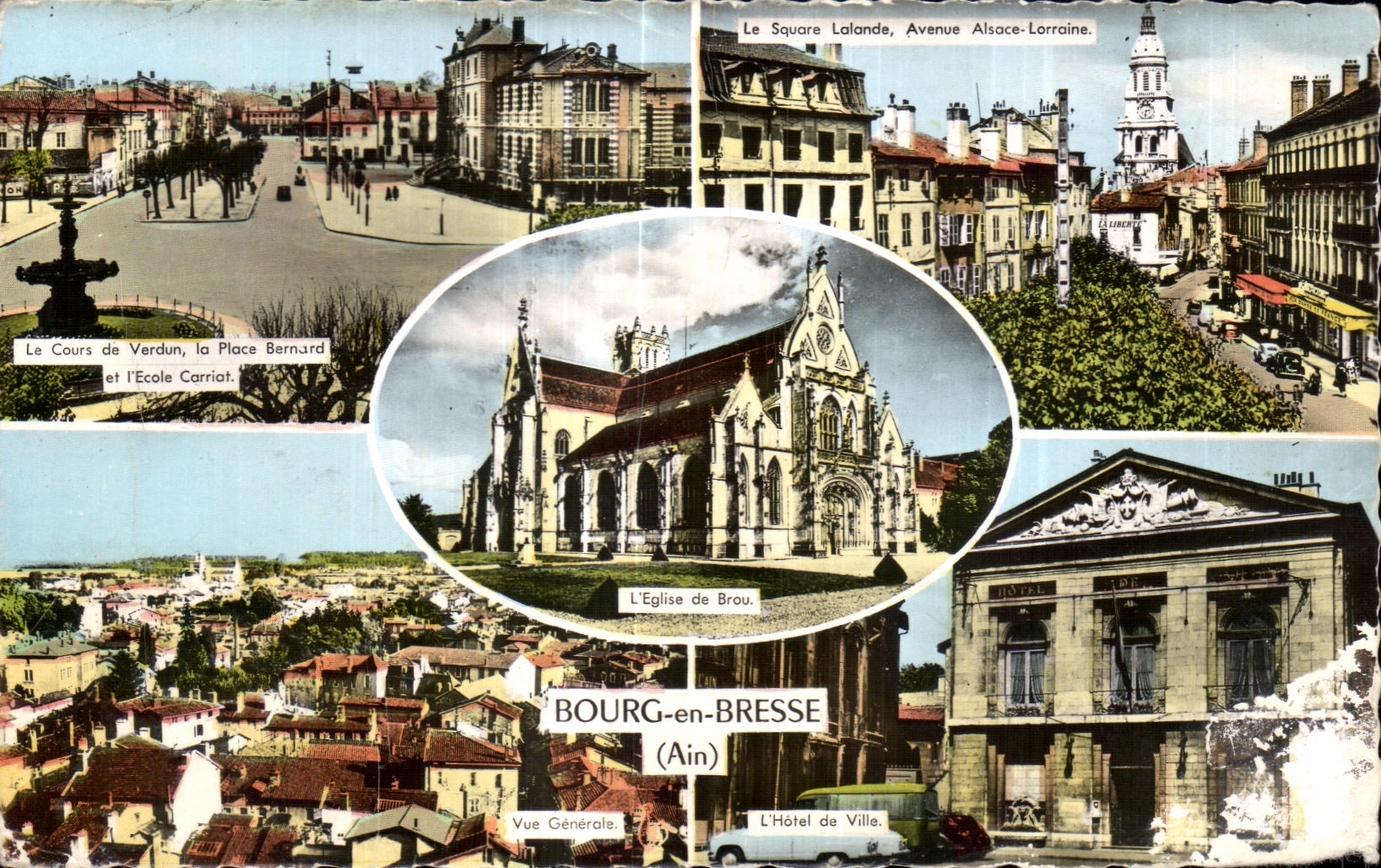 CPA Borough in Bresse Ain