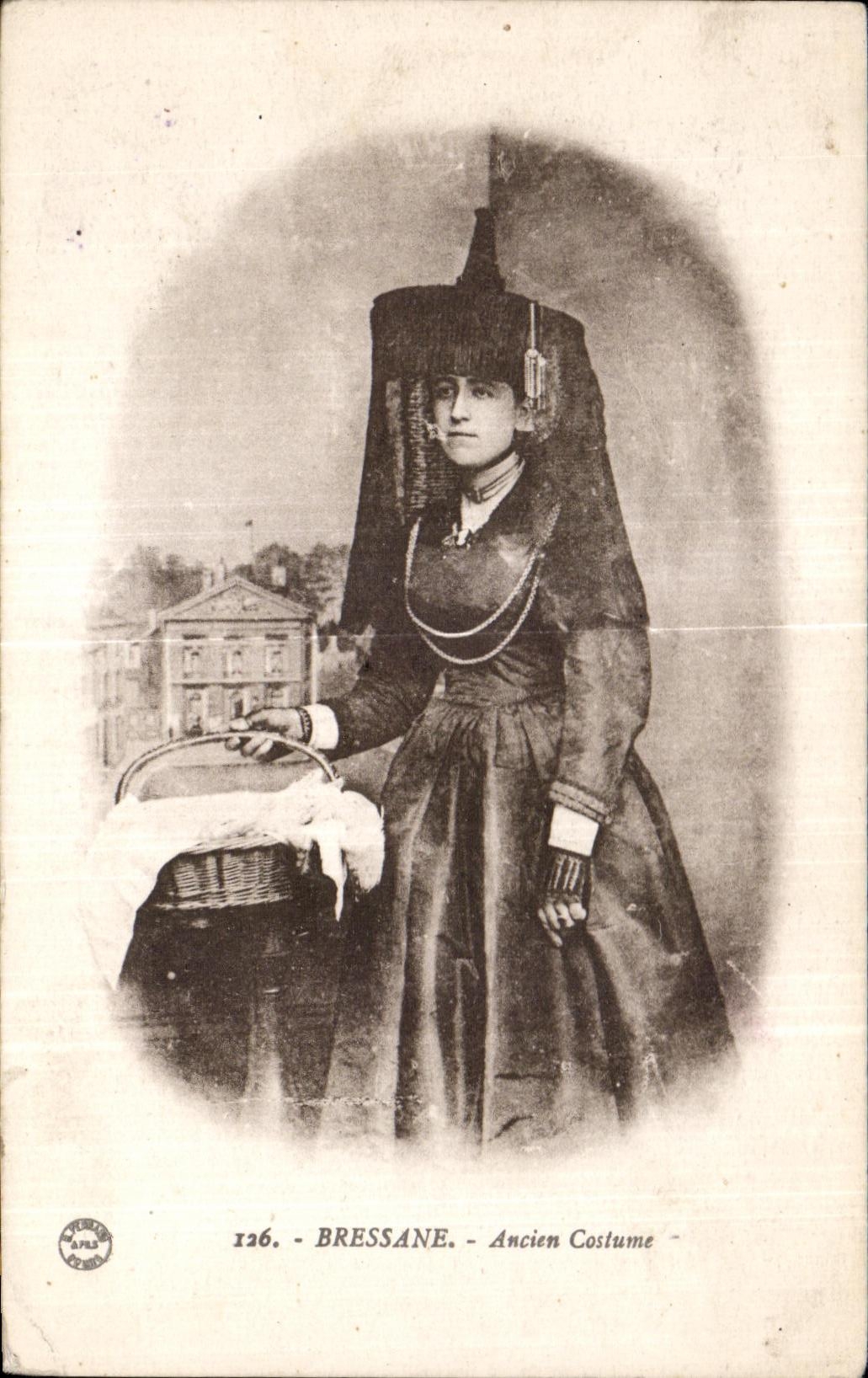 CPA Bressane Ancien Costume Folklore