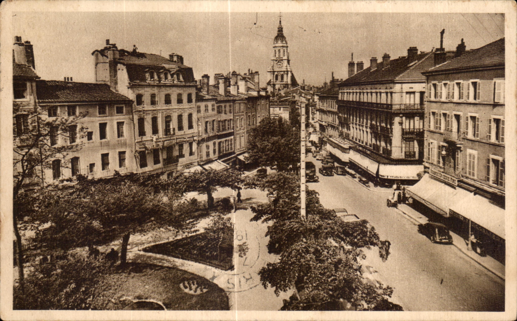 CPA Borough in Bresse Which occurred Alsace Lorraine