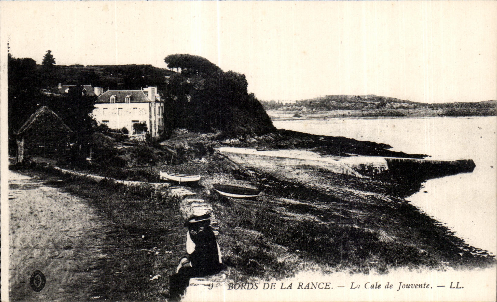 CPA Bords De La Rance La Cale de Jouvente