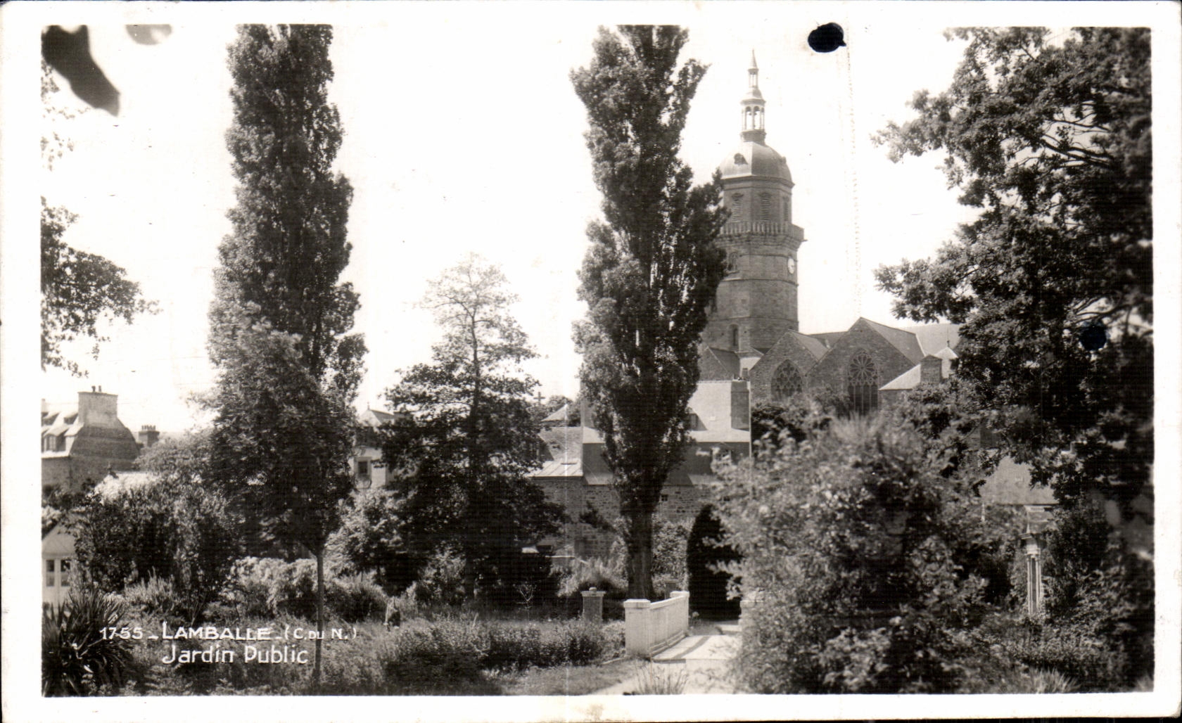 CPA Lamballe Public garden