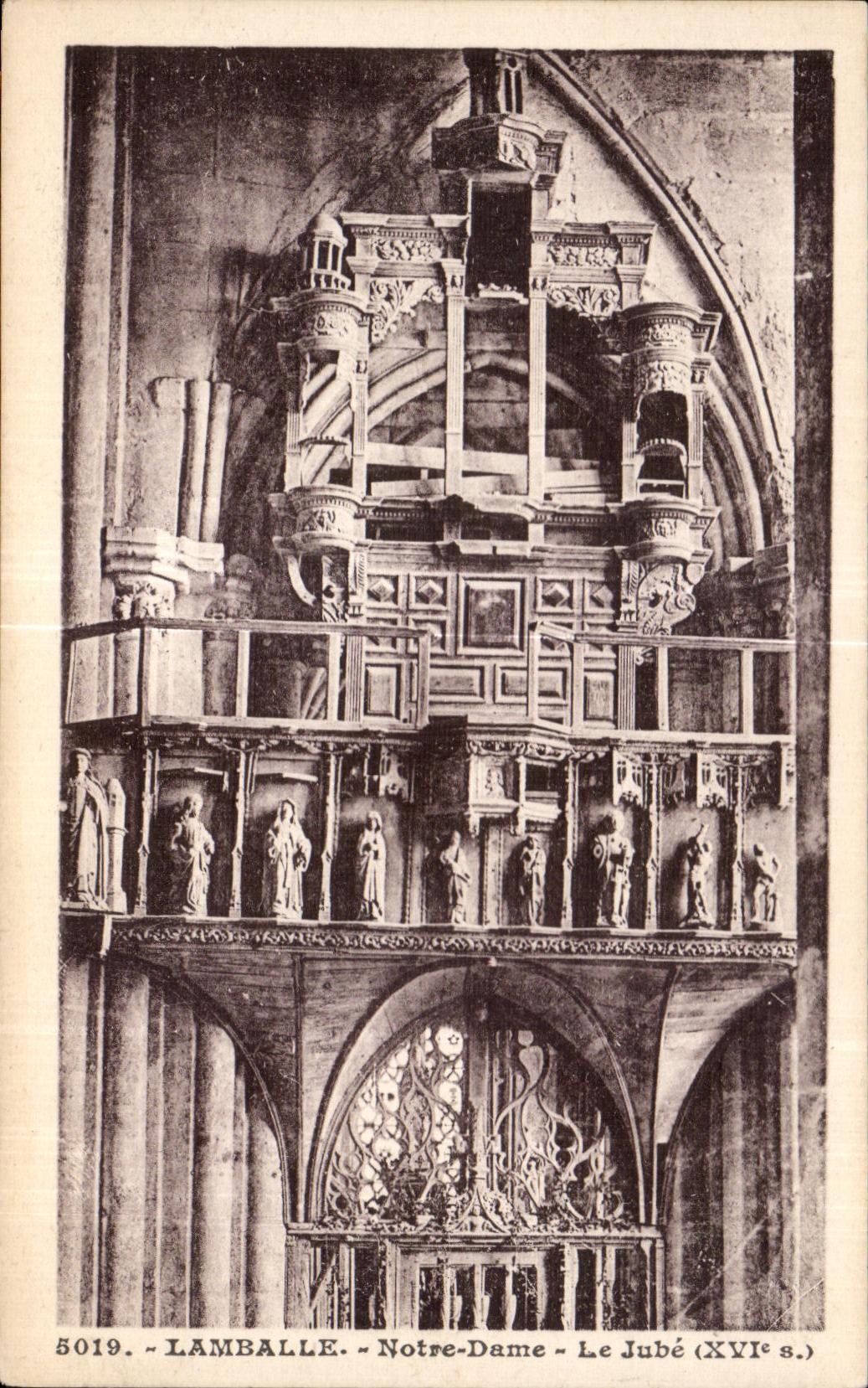 CPA Lamballe Notre Dame Jube