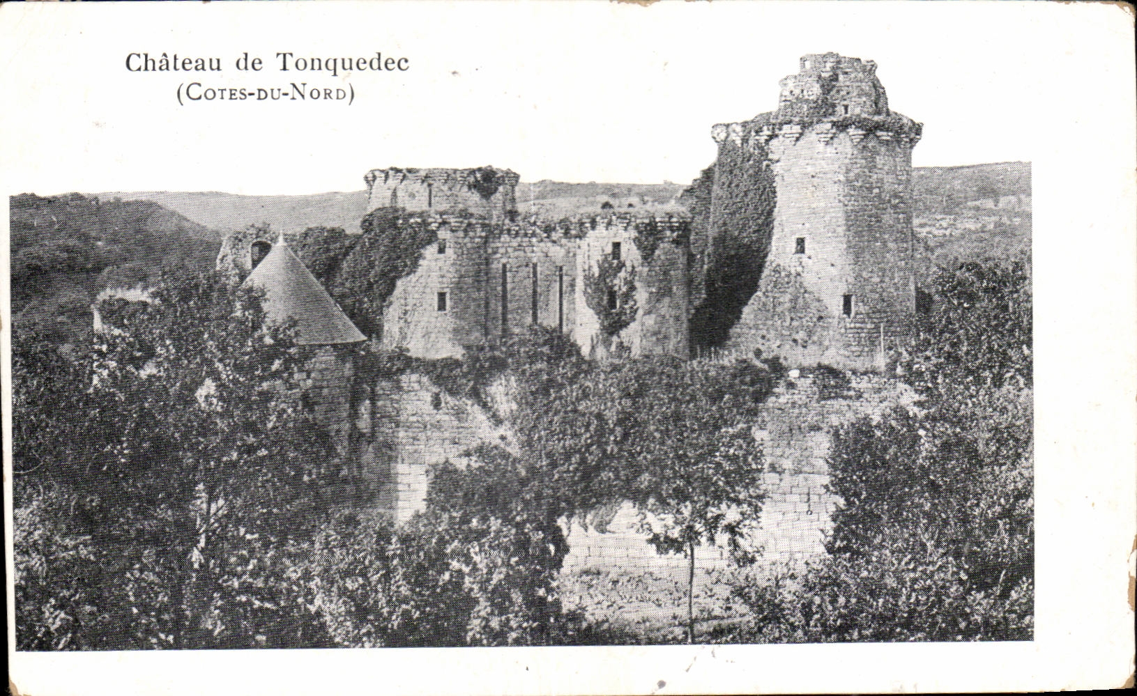 CPA Chateau de Tonquedec (Cotes Du Nord)