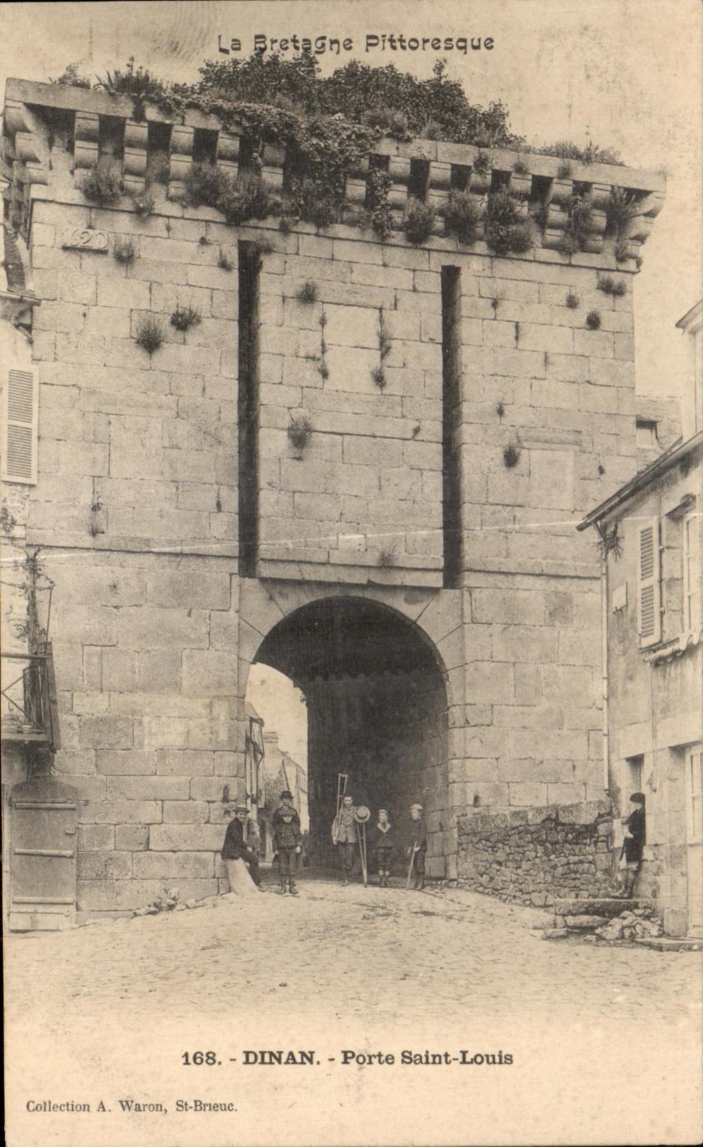 CPA Holy Dinan Gate Louis Children (nice shot)