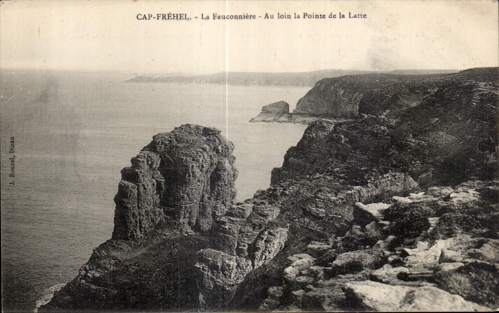 CPA Cape Frehel Fauconniere With far the Point from the Slat