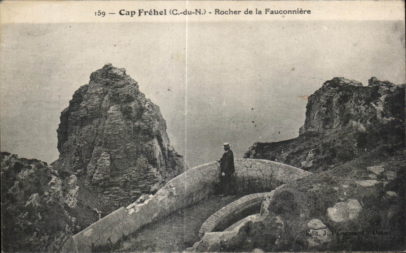 CPA Cape Frehel Rock of Fauconniere
