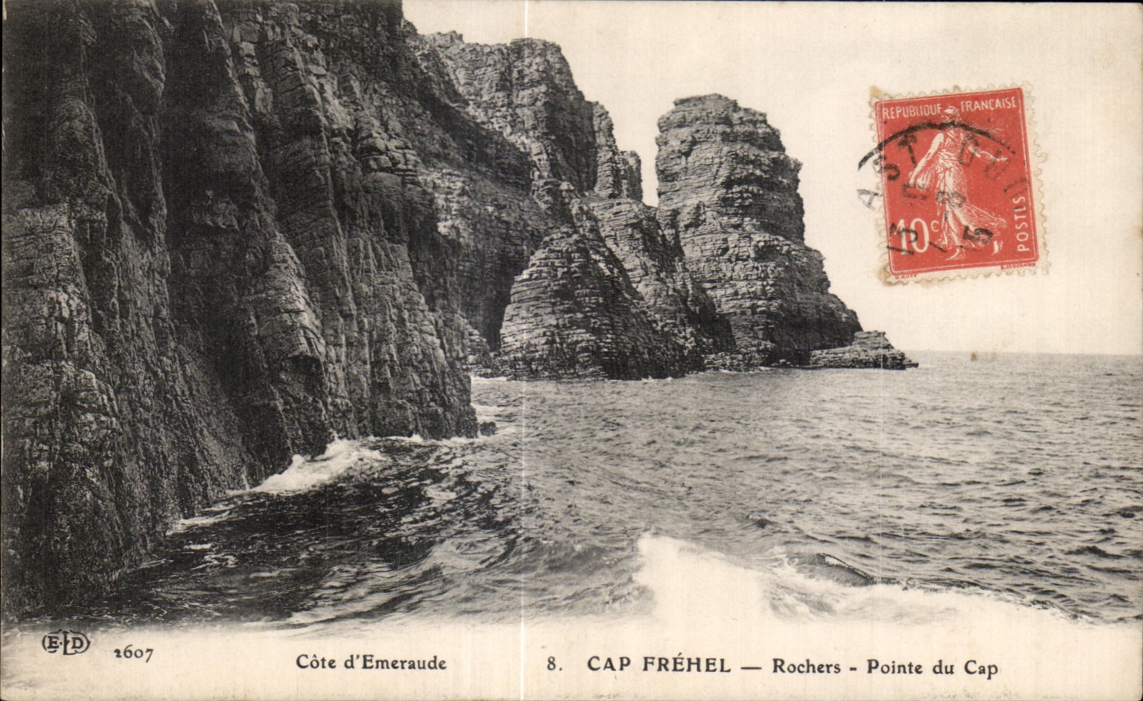 CPA Cote Emeraude Cape Frehel Rochers Points of the Cape