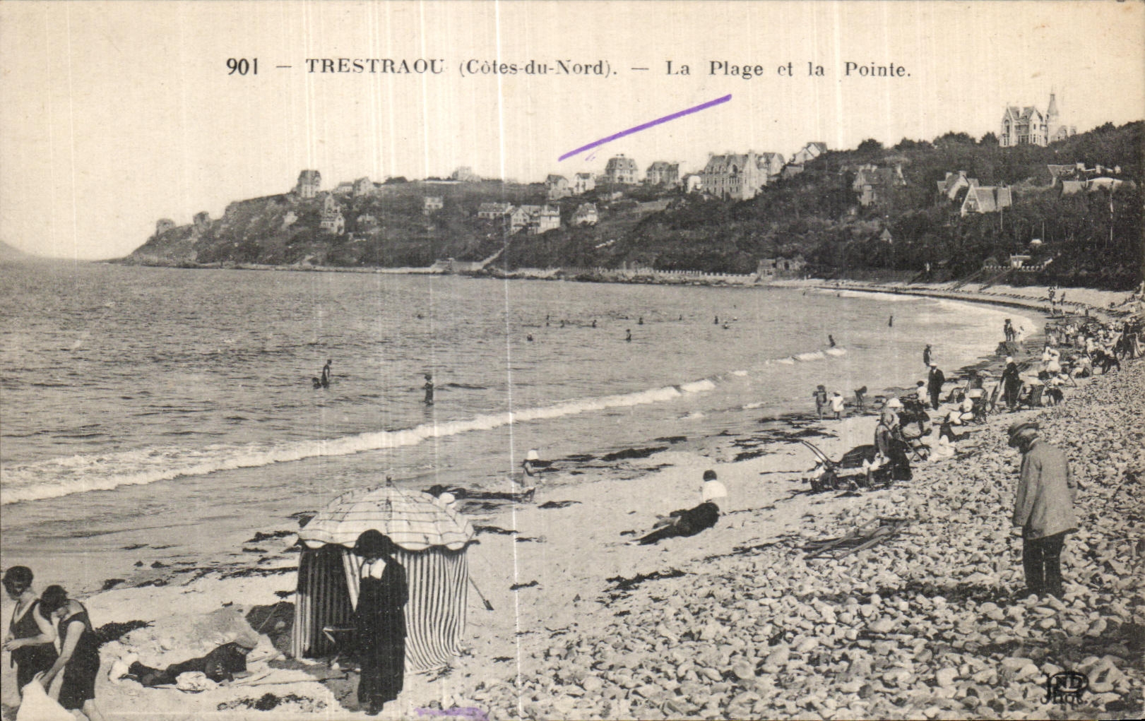 CPA Trestraou la Plage et La Pointe