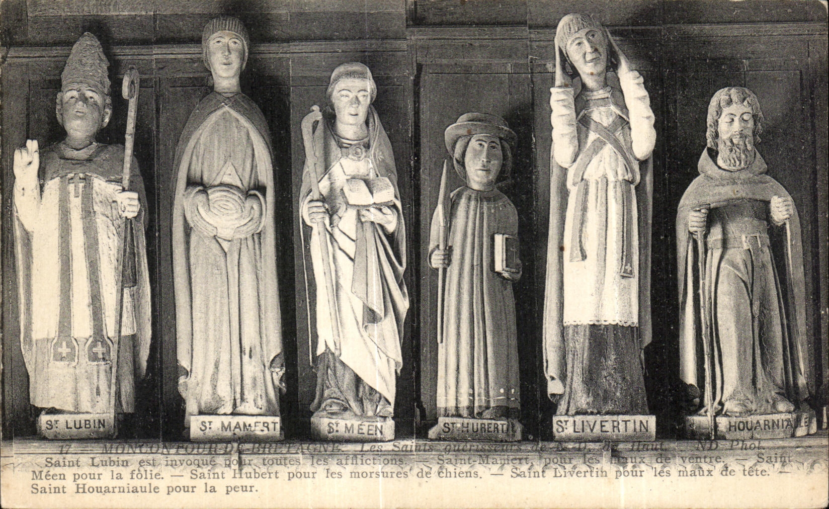 CPA Monconfour Les Saint Guerisseurs 