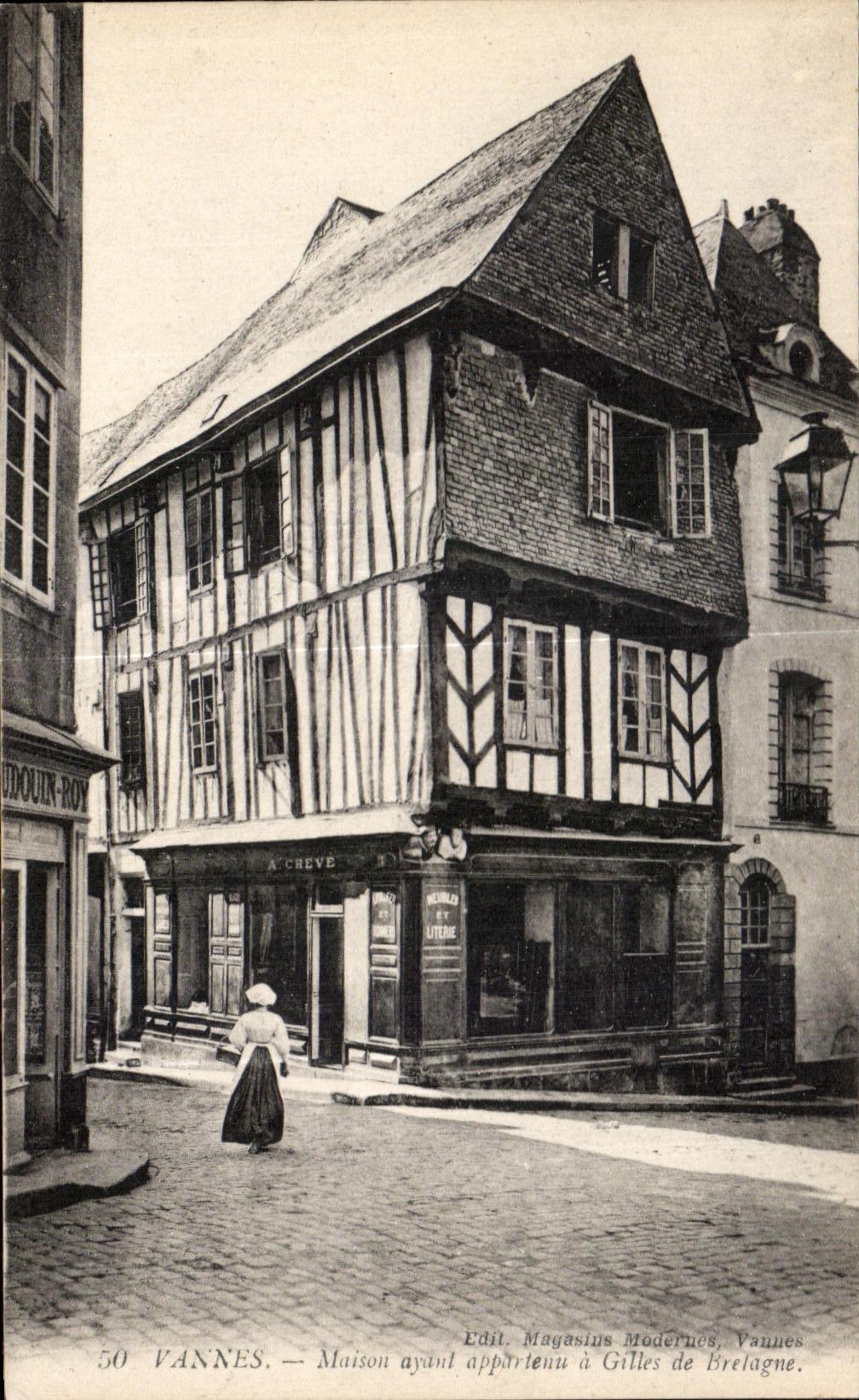 La casa de CPA Vannes que pertenece tiene Gil de Bretana