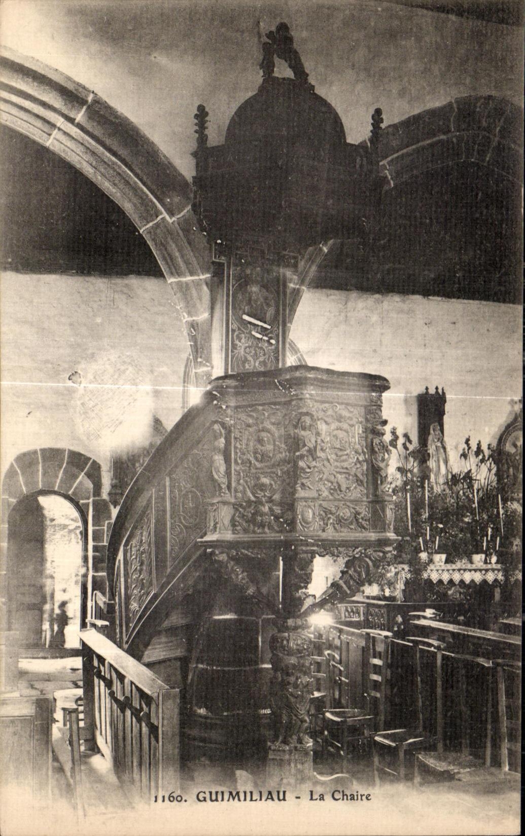 CPA Guimiliau La Chaire