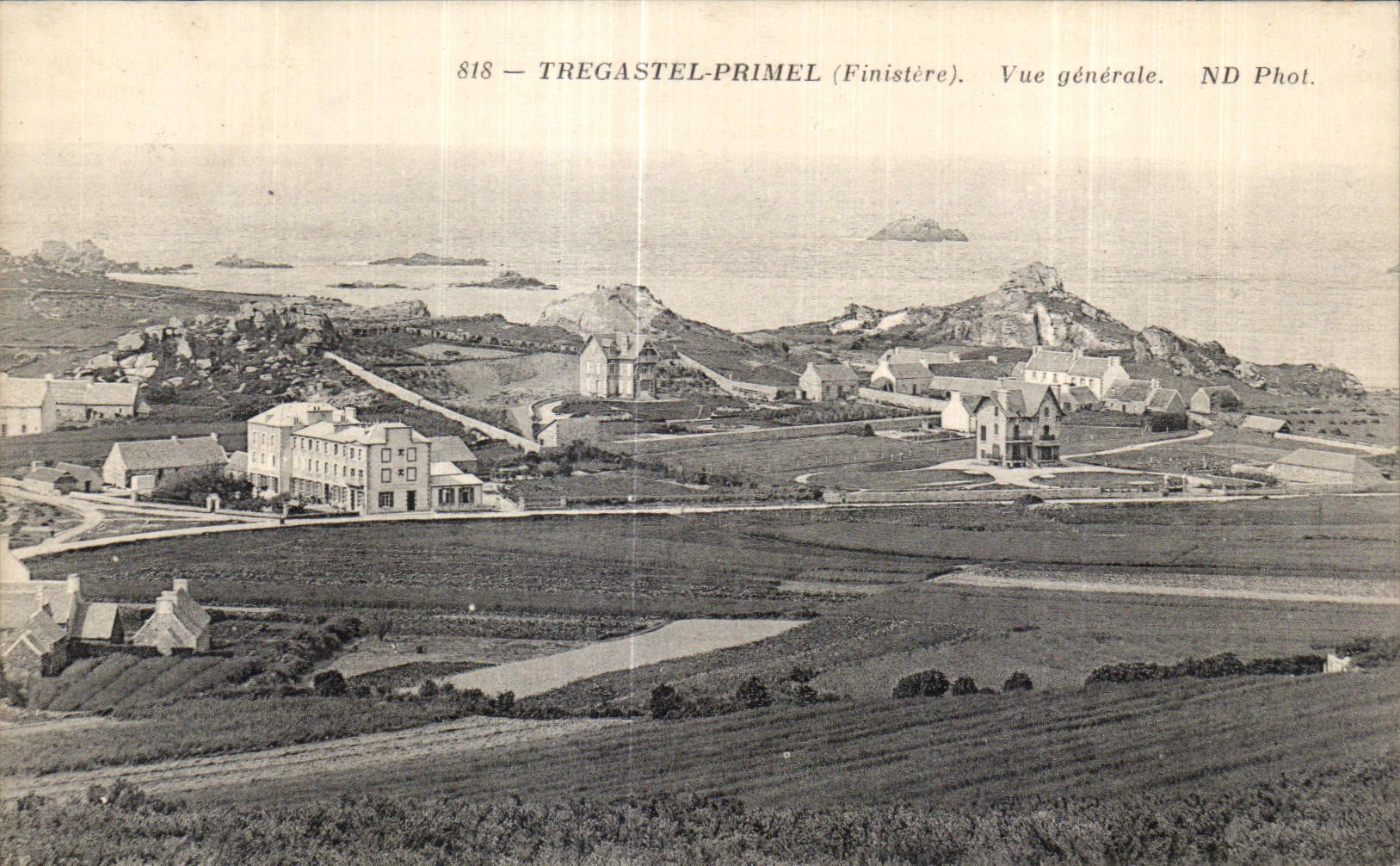 CPA Tregastel Primel (Finistere) View