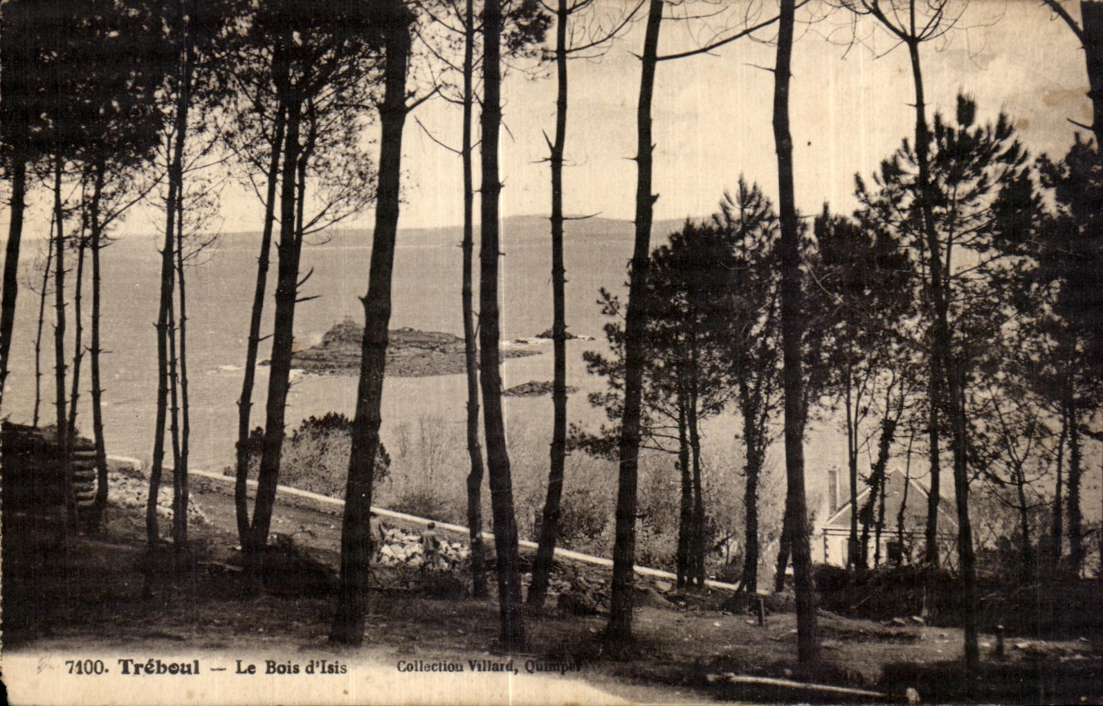 CPA Treboul Le Wood Isis