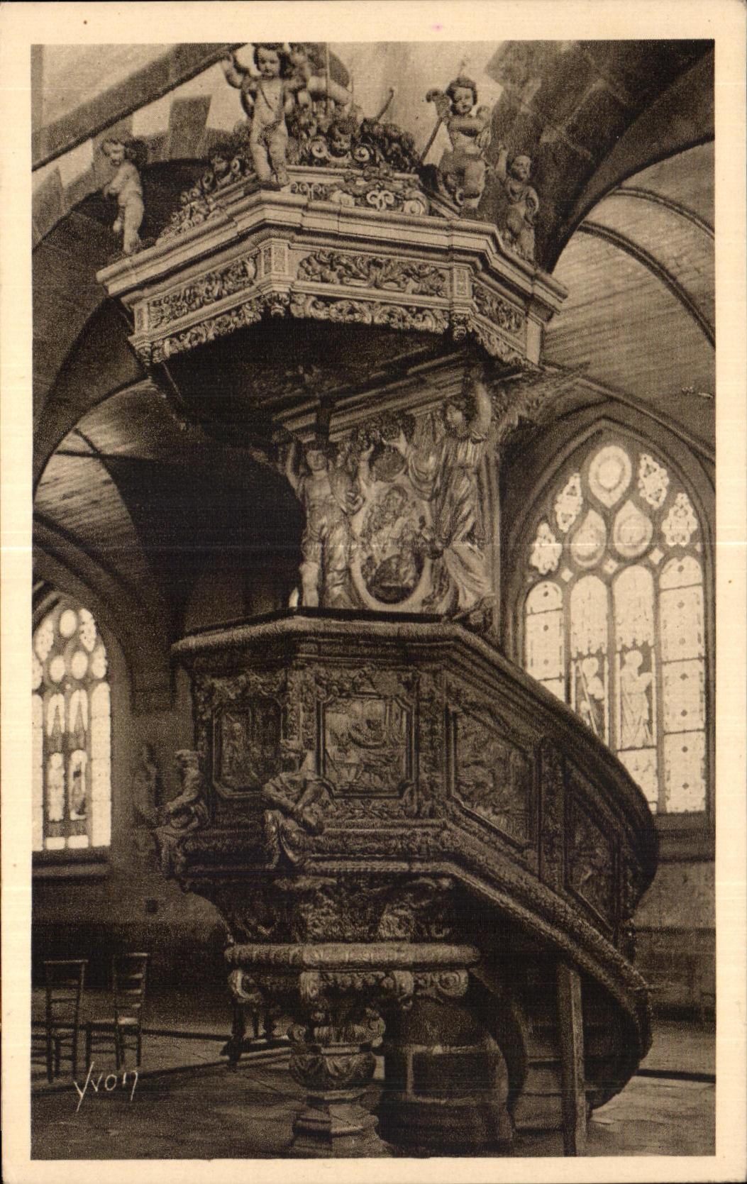 CPA Bretagne St Thegonnec (Finistere) La Chaire