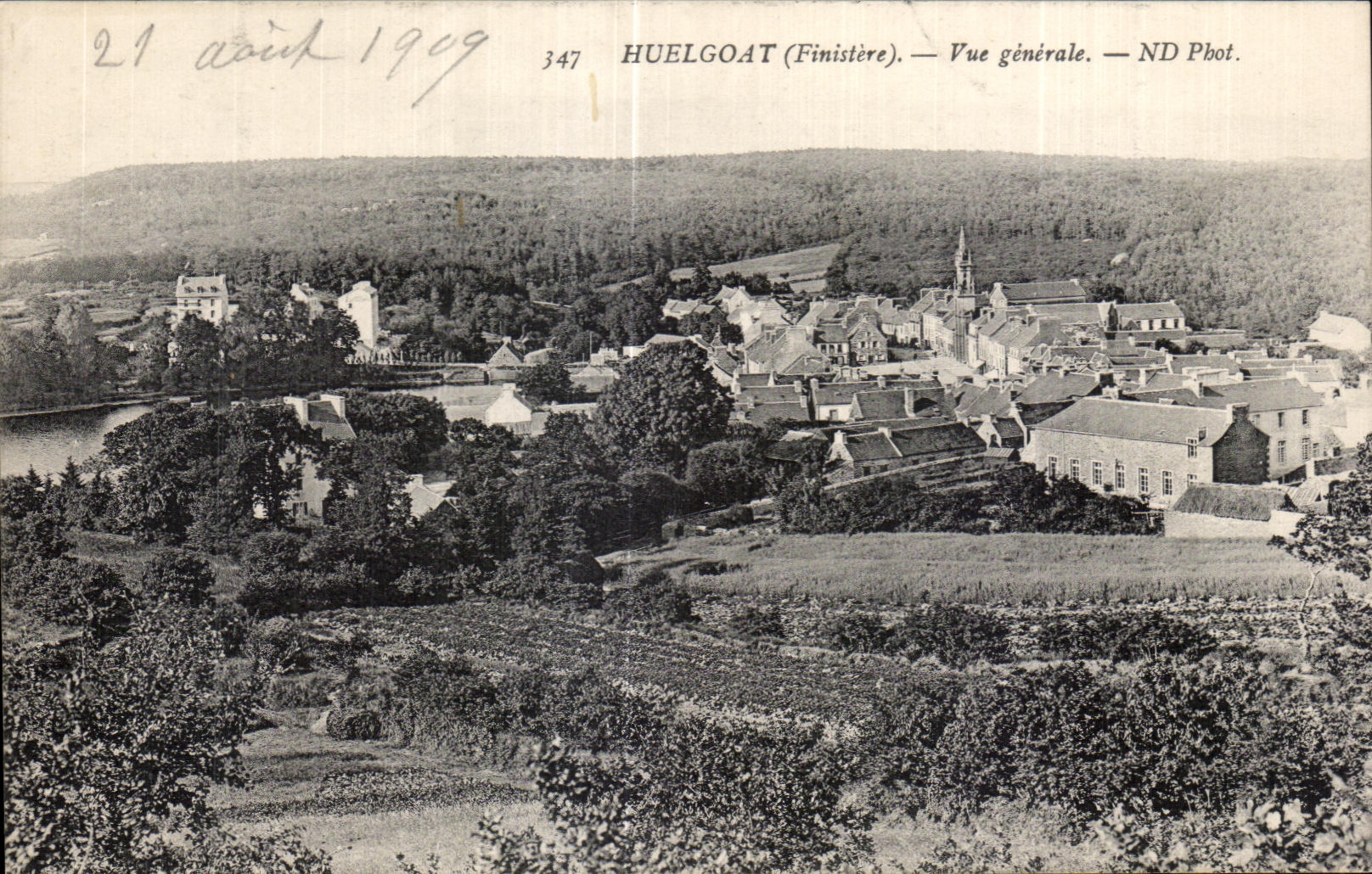 CPA Huelgoat (Finistere) View