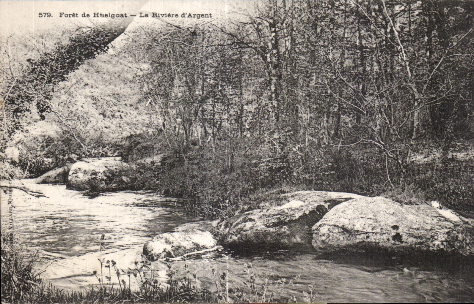 CPA forest of Huelgoat the River Money