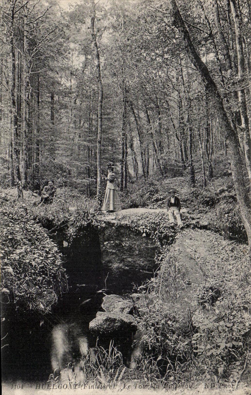 CPA Huelgoat (Finistere)