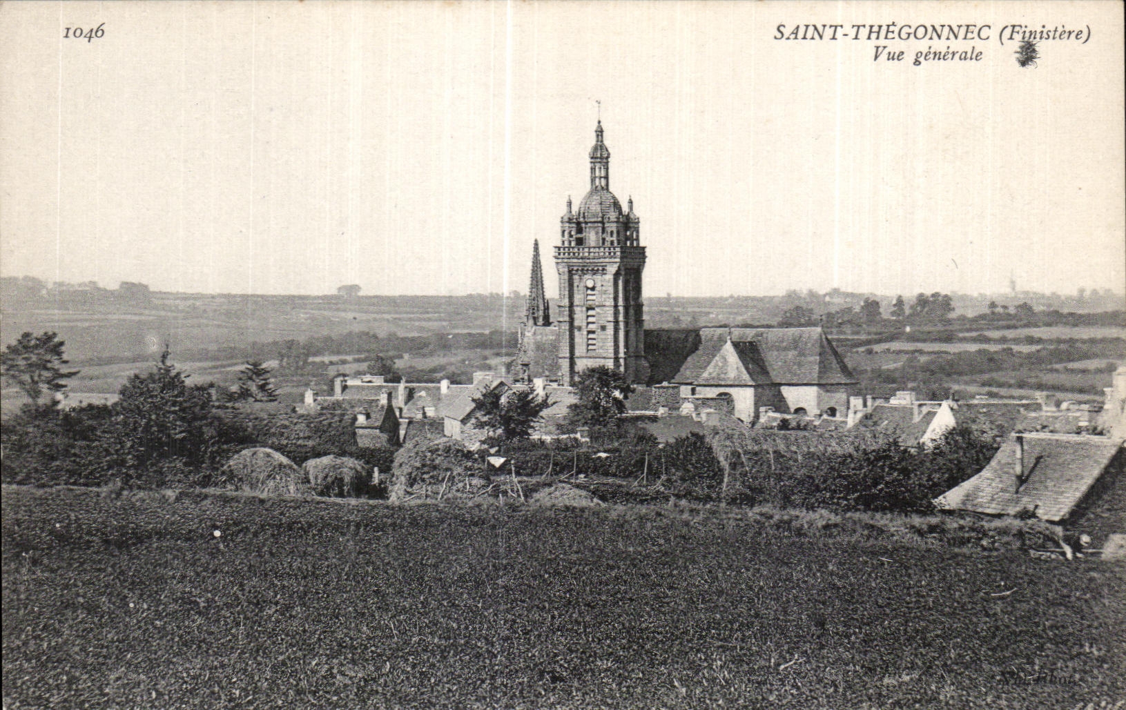 CPA Saint Thegonnec (Finistere) Vue generale