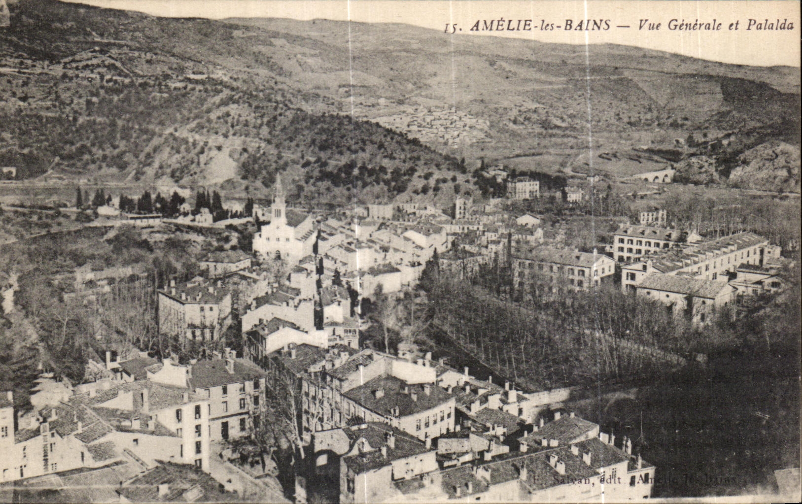 CPA Amelie les Bains View and Palalda