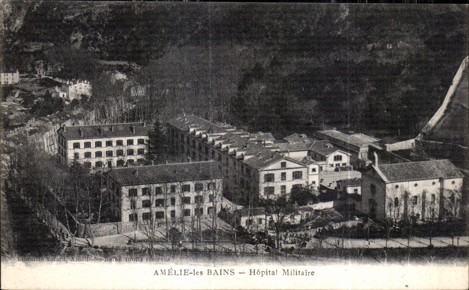 CPA Military Amelie les Bains Hospital Militaria
