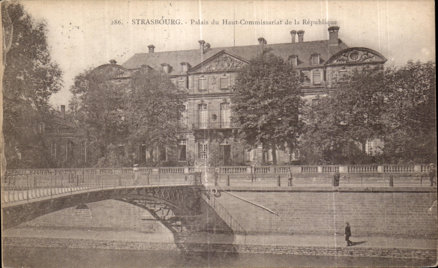 CPA Strasbourg Palate of Office of the High Commission of the Republic