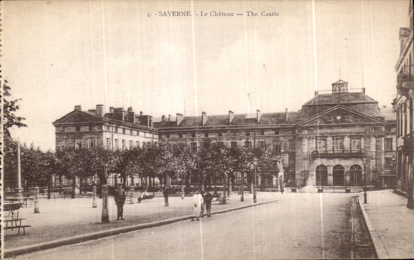 CPA Saverne Le Castle The Castle