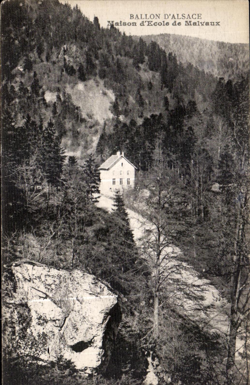 CPA Balloon Alsace House School of Malvaux