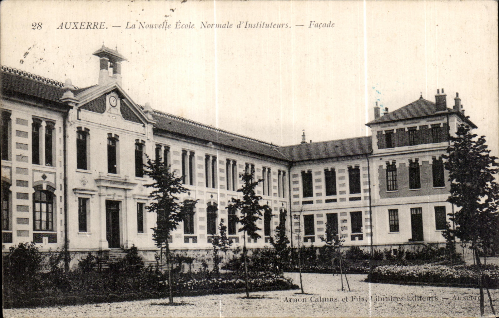 CPA Auxerre the New Teacher training school Teachers Frontage
