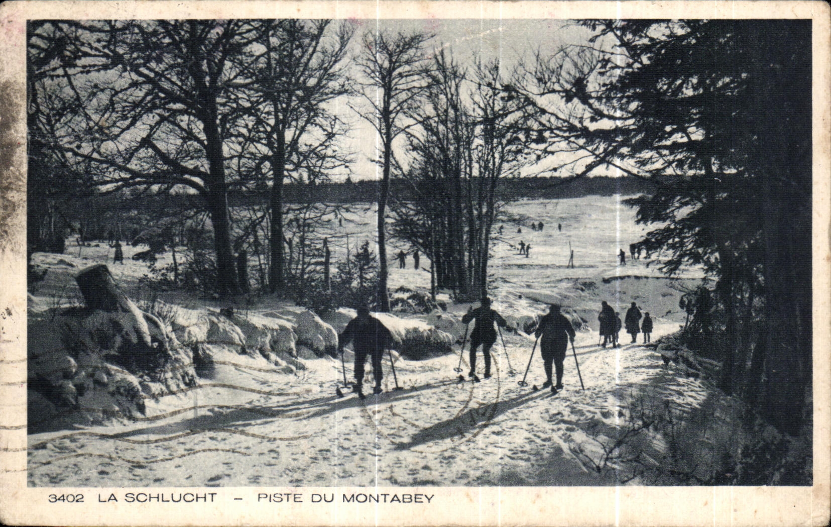 CPA Schlucht Tracks of Montabey