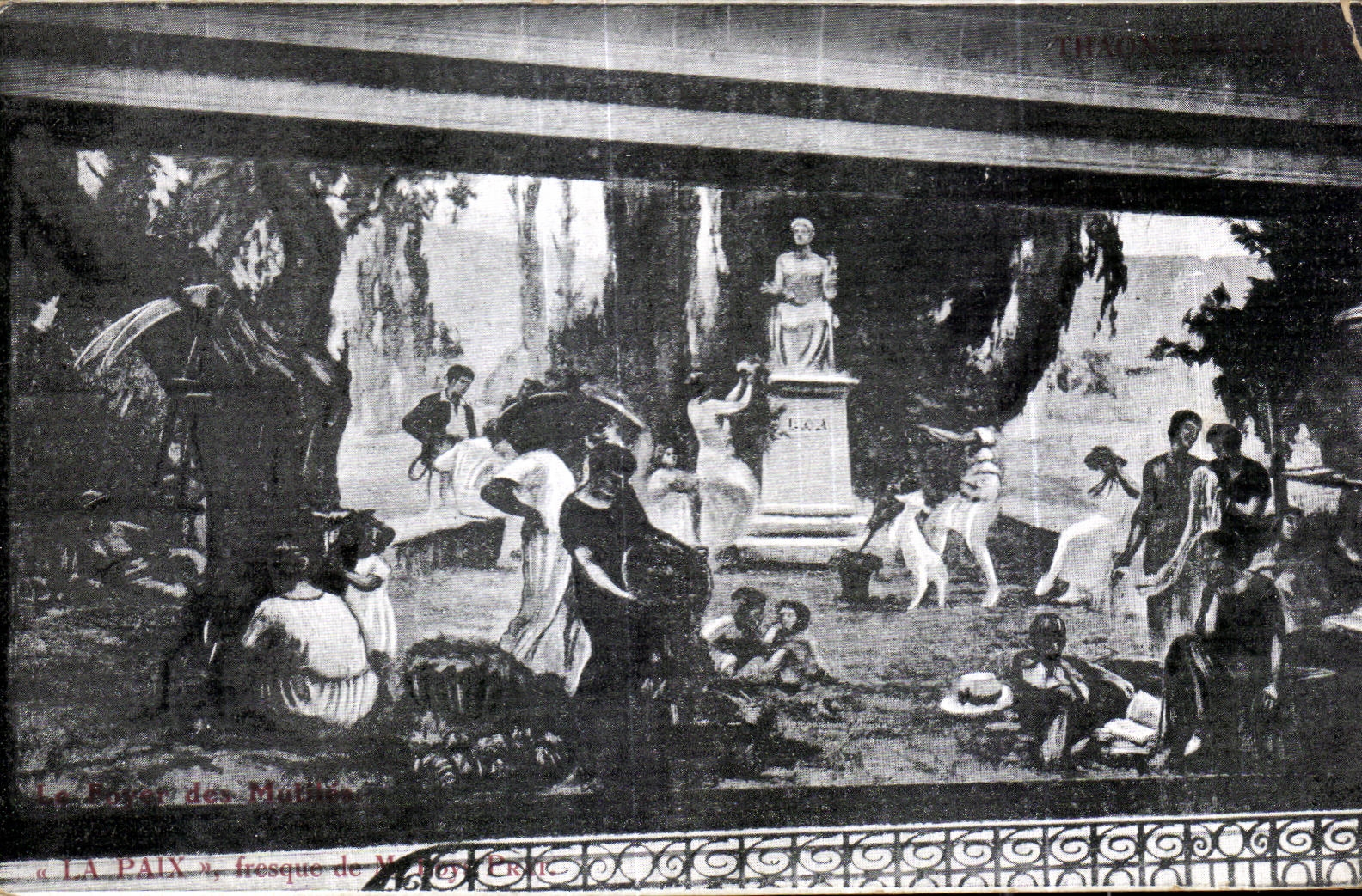 CPA La Paix Musee des mutiles 